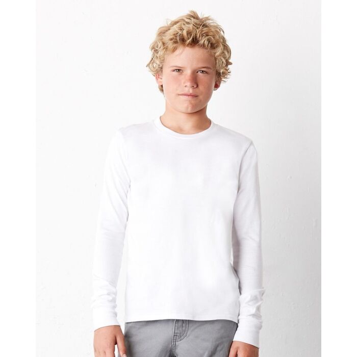 Youth Jersey Cotton Long Sleeve Tee Thumbnail