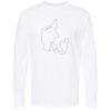 Gold Soft Touch Long Sleeve T-Shirt (Adult) Thumbnail