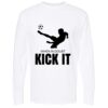 Gold Soft Touch Long Sleeve T-Shirt (Adult) Thumbnail