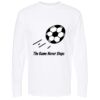 Gold Soft Touch Long Sleeve T-Shirt (Adult) Thumbnail