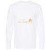 Gold Soft Touch Long Sleeve T-Shirt (Adult) Thumbnail