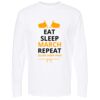 Gold Soft Touch Long Sleeve T-Shirt (Adult) Thumbnail