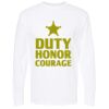 Gold Soft Touch Long Sleeve T-Shirt (Adult) Thumbnail