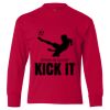 Authentic Cotton Long Sleeve T-Shirt (Youth) Thumbnail