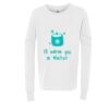 Youth Jersey Cotton Long Sleeve Tee Thumbnail